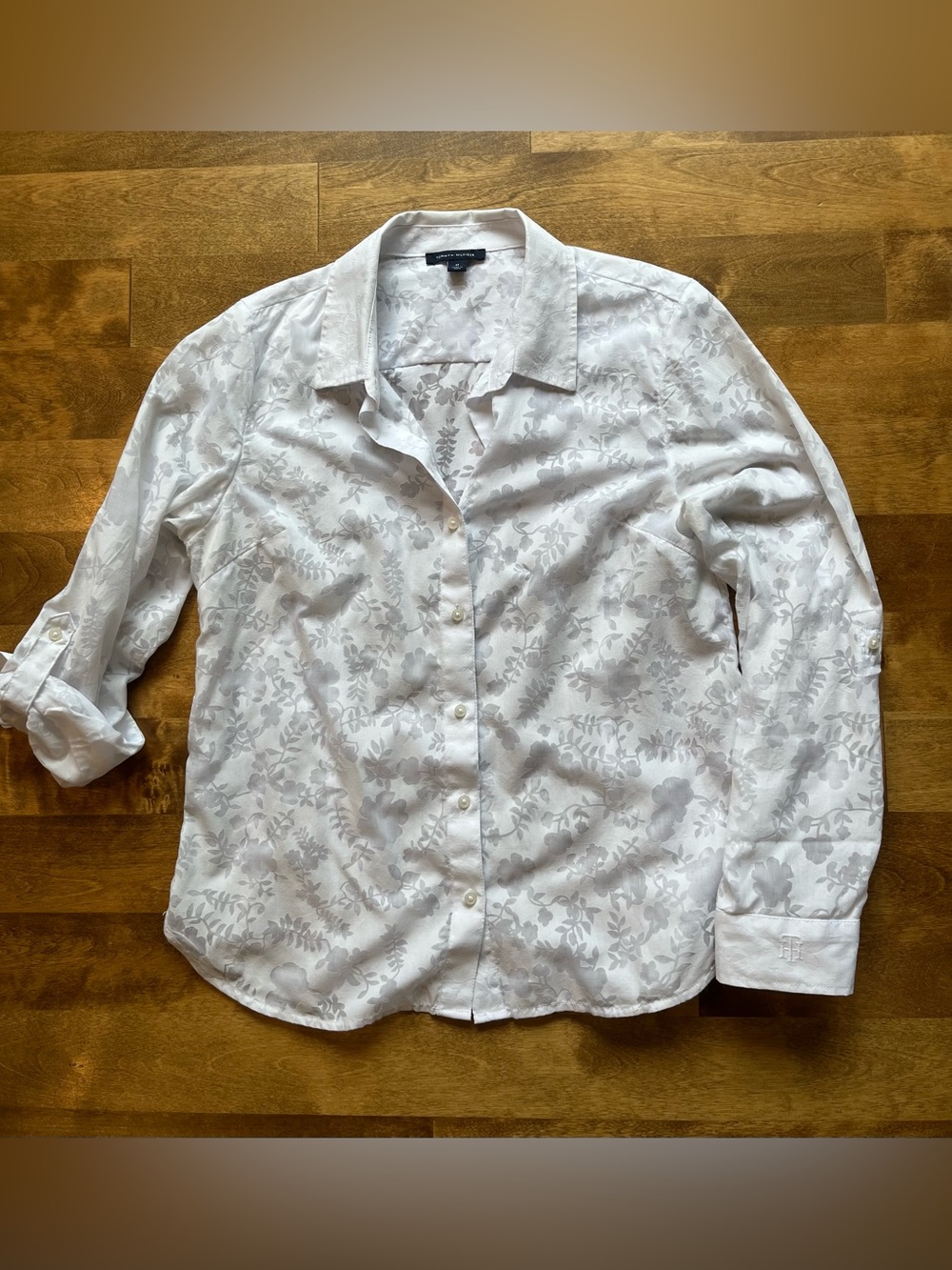 Tommy Hilfiger Burnout Blouse